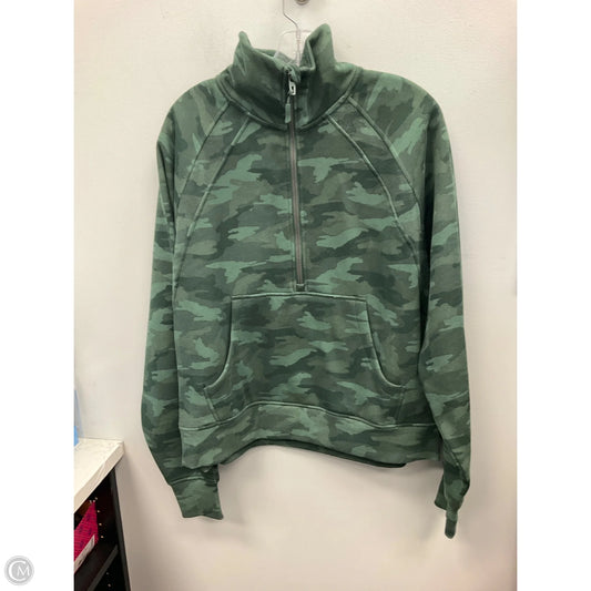 Sweater By Jockey In Camouflage Print, Size: Xl