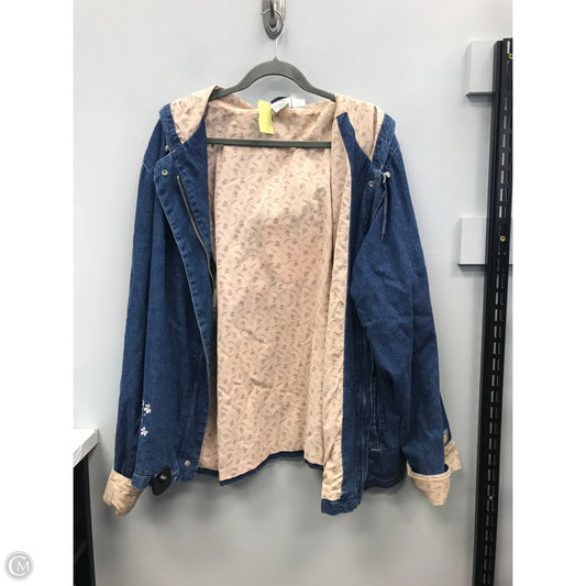 Jacket Denim By Disney Store In Blue Denim, Size: 2x