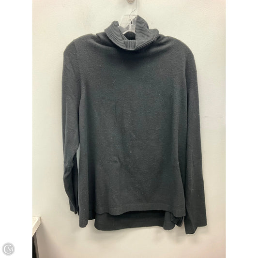 Sweater Cashmere By Clothes Mentor In Black, Size: 2x