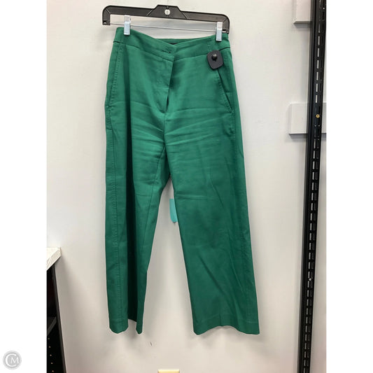 Pants Wide Leg By Ann Taylor In Green, Size: 0