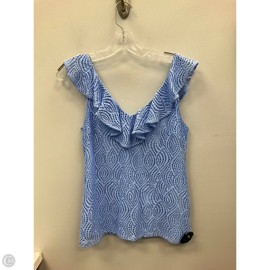 Top Sleeveless Designer By Lilly Pulitzer In Blue, Size: Xs