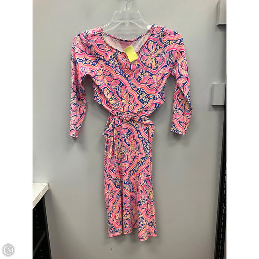 Dress Designer By Lilly Pulitzer In Paisley Print, Size: Xs