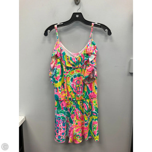 Romper Designer By Lilly Pulitzer In Multi-colored, Size: S