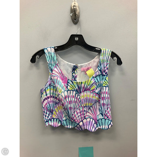 Top Sleeveless Designer By Lilly Pulitzer In Multi-colored, Size: 2