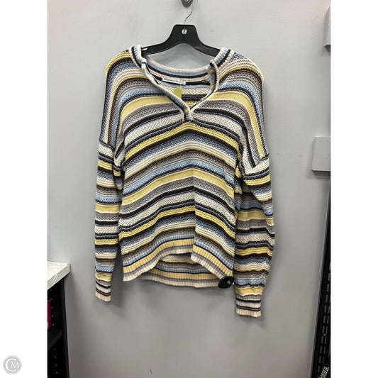 Sweater By Abercrombie And Fitch In Striped Pattern, Size: S