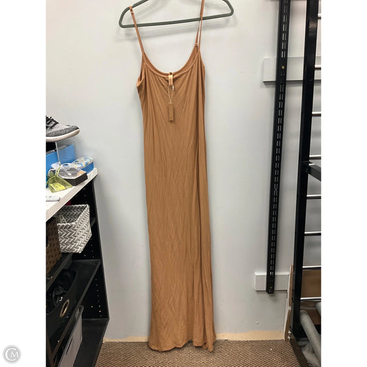 Dress Casual Maxi By Skims In Tan, Size: 3X