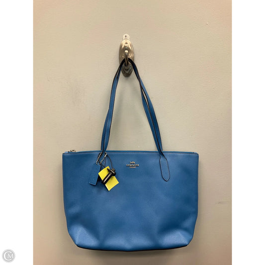 Tote Designer By Coach, Size: Medium