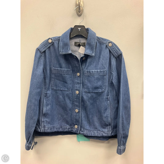 Jacket Denim By Talbots In Blue Denim, Size: Sp