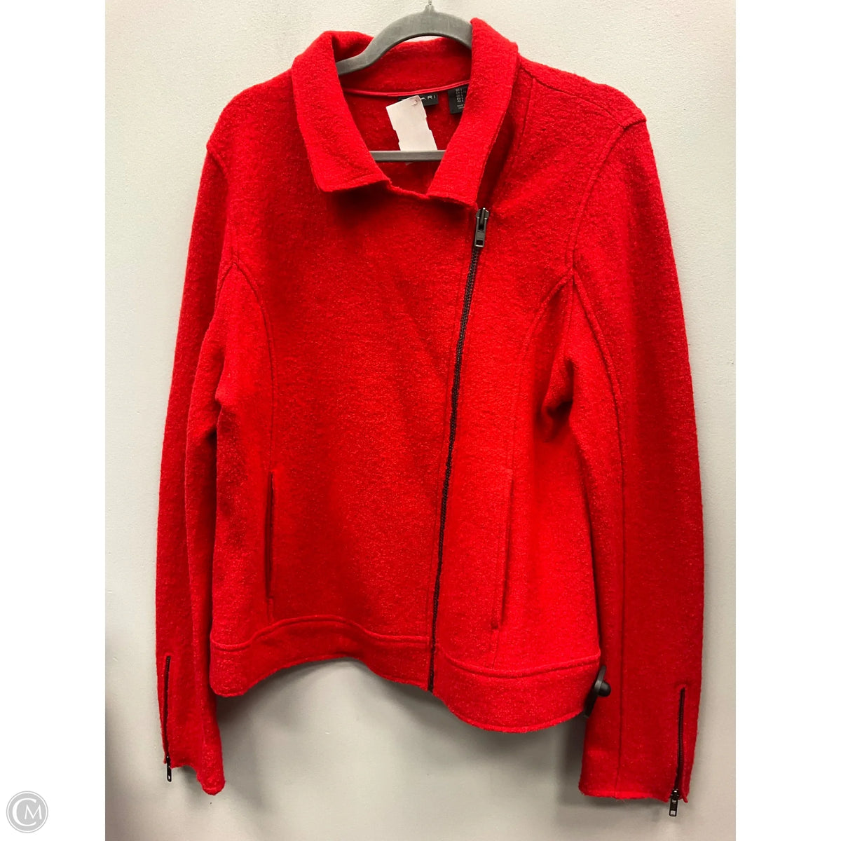 Jacket Other By Tahari In Red, Size: L