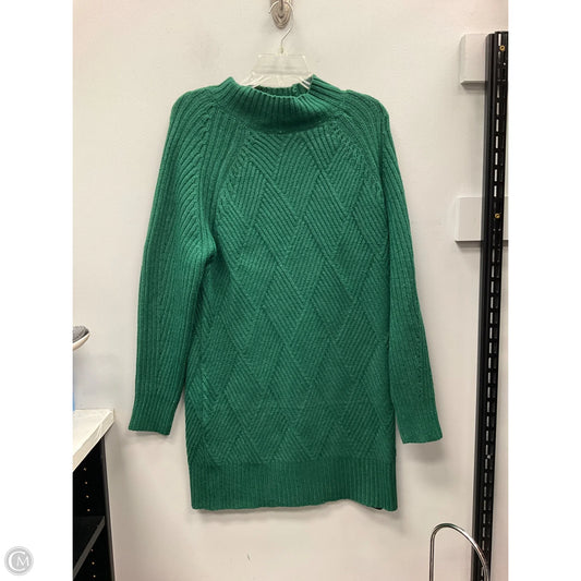Dress Sweater By Clothes Mentor In Green, Size: M