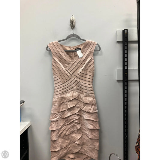 Dress Party Short By Adrianna Papell In Cream, Size: 4
