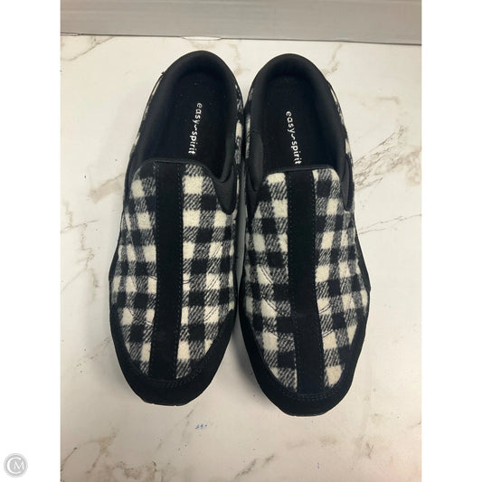 Shoes Flats By Easy Spirit In Checkered Pattern, Size: 8.5