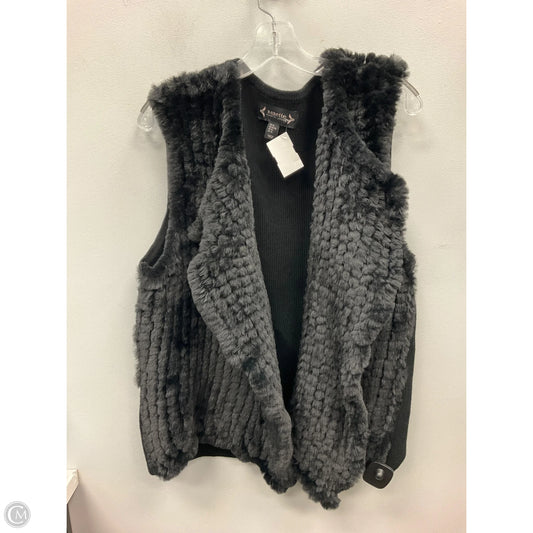 Vest Faux Fur & Sherpa By Nanette By Nanette Lepore In Black, Size: Xl