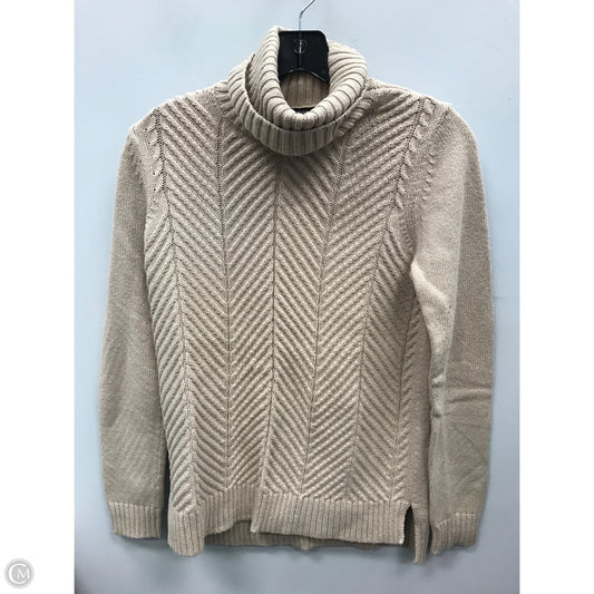 Sweater By Ann Taylor In Tan, Size: S