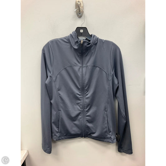Athletic Jacket By Clothes Mentor In Grey, Size: M