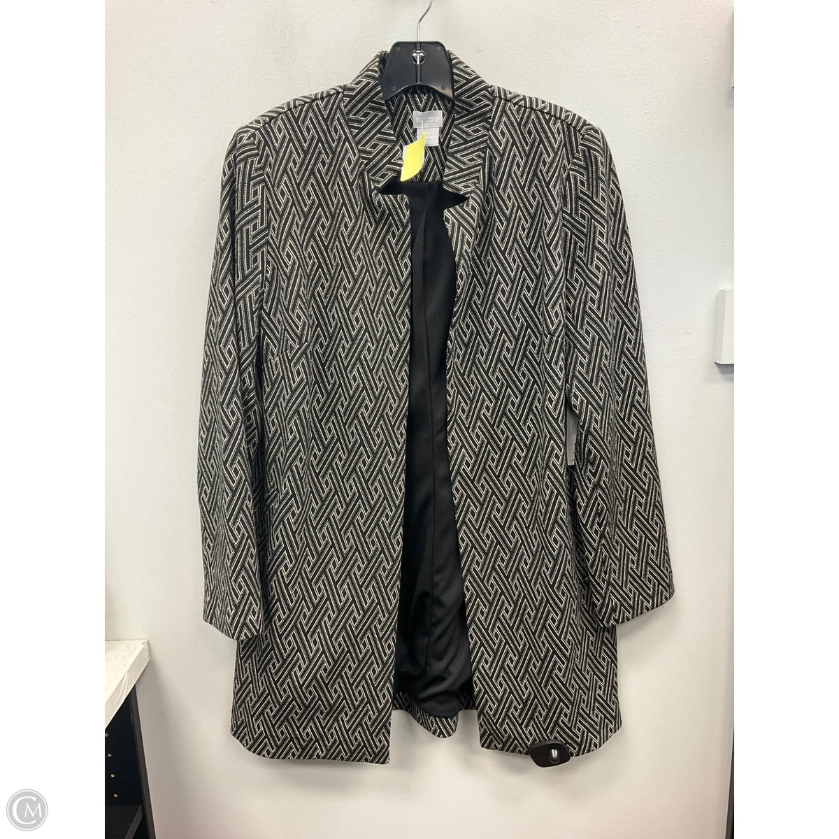 Blazer By Chicos In Geometric Pattern, Size: Mp