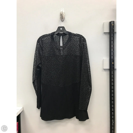Top Long Sleeve By Torrid In Black, Size: 1x