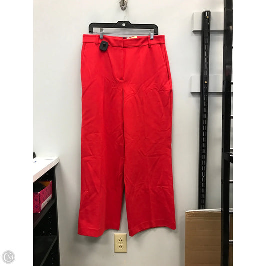 Pants Wide Leg By Boden In Red, Size: 12