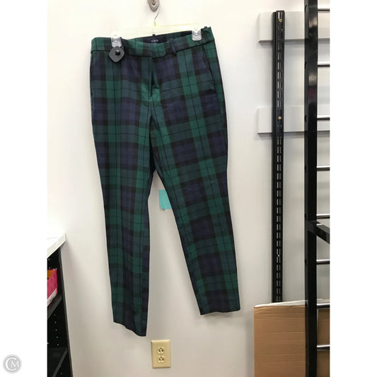 Pants Dress By J. Crew In Plaid Pattern, Size: 14