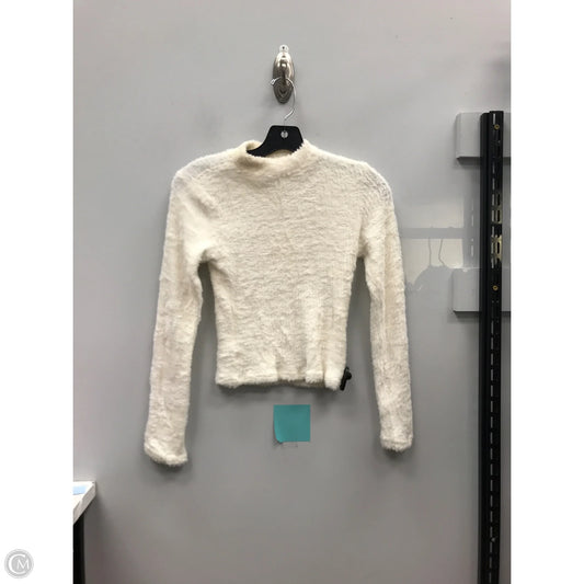 Top Long Sleeve By No Boundaries In Cream, Size: Xs