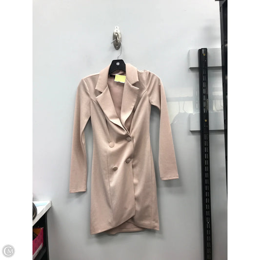 Dress Casual Short By City Studio In Pink, Size: Xxs
