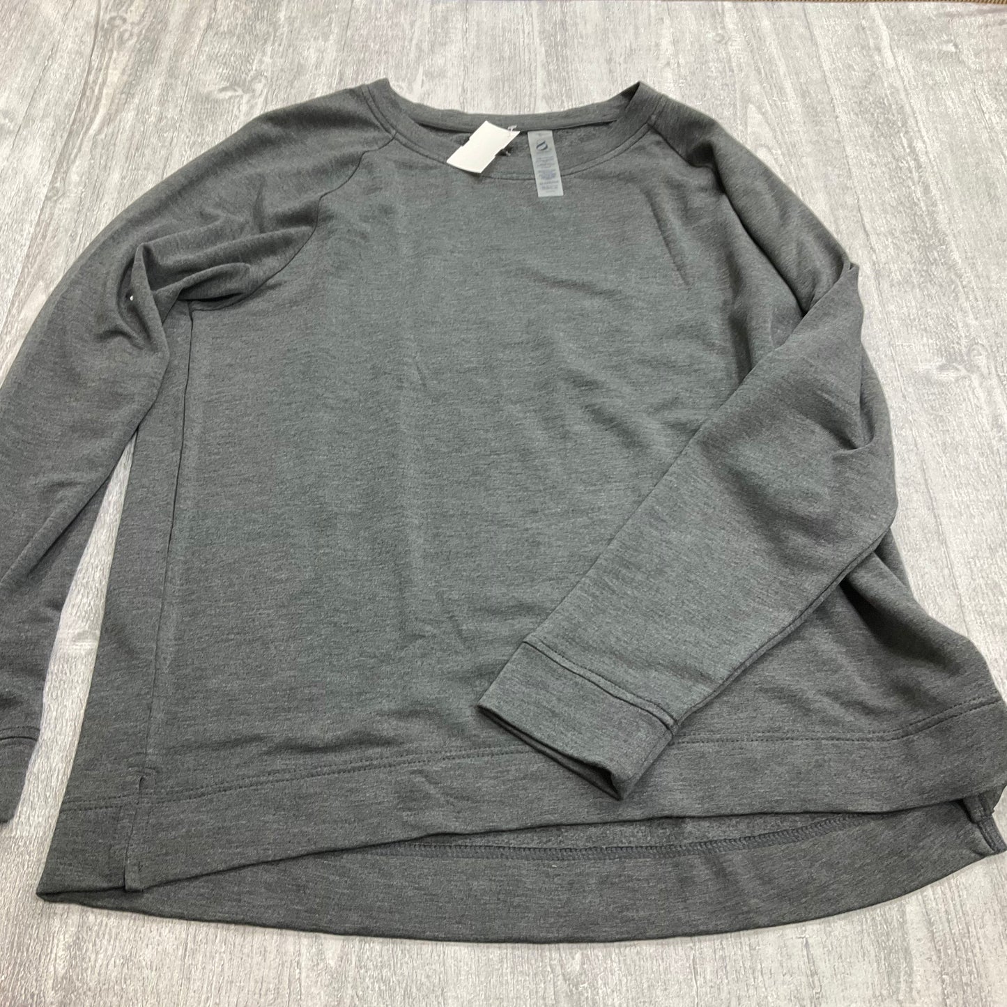 Top Long Sleeve By Lou And Grey In Grey, Size: L