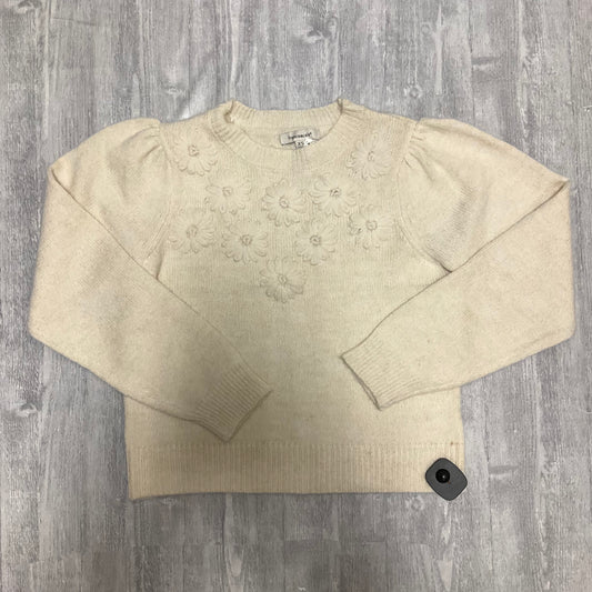 Sweater By Francesca’s In Cream, Size: Xs