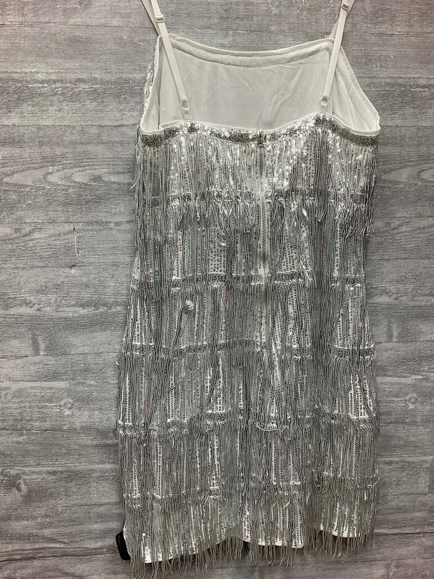 Dress Party Short By Shein In Silver, Size: L