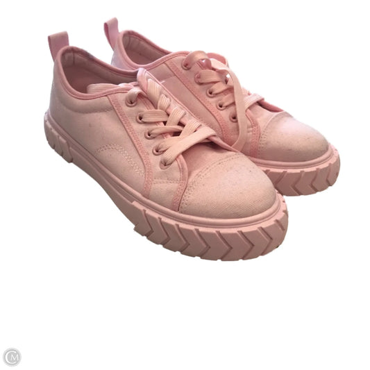 Shoes Sneakers By Clothes Mentor In Pink, Size: 9.5