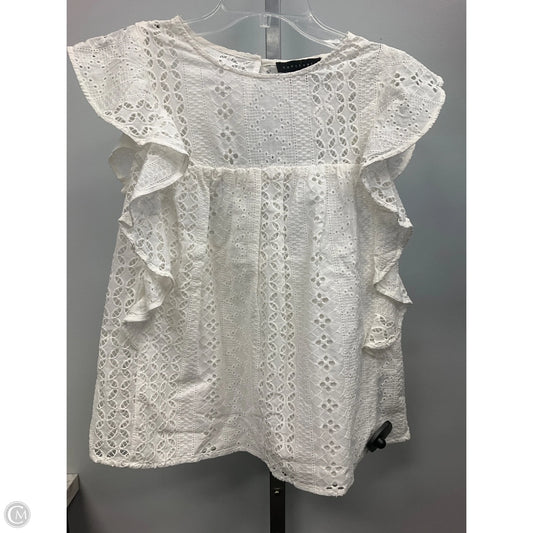 Top Sleeveless By Sanctuary In Cream, Size: L