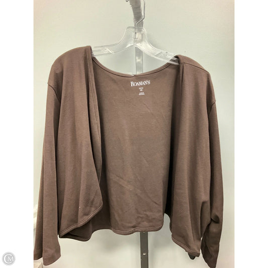 Bolero By Roamans In Brown, Size: 3x