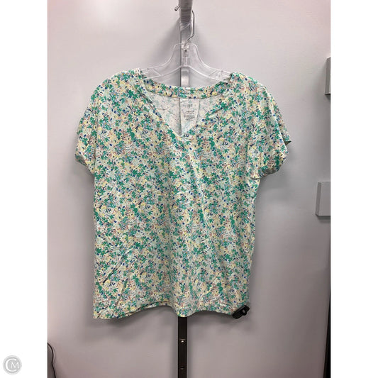 Top Short Sleeve By J. Jill In Multi-colored, Size: S
