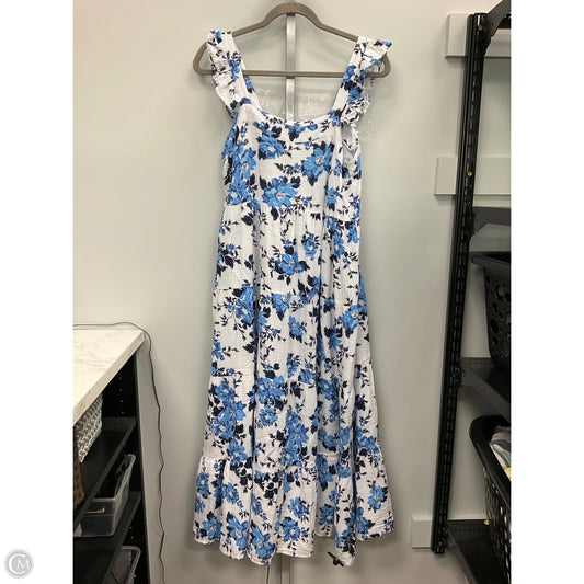 Dress Casual Maxi By Clothes Mentor In Floral Print, Size: S
