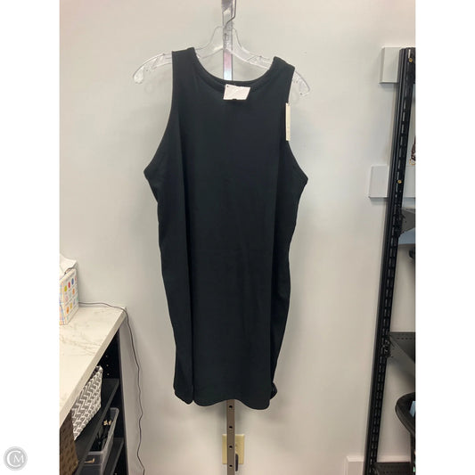 Dress Casual Midi By A New Day In Black, Size: Xxl