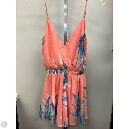 Romper By Mumu In Pink, Size: S