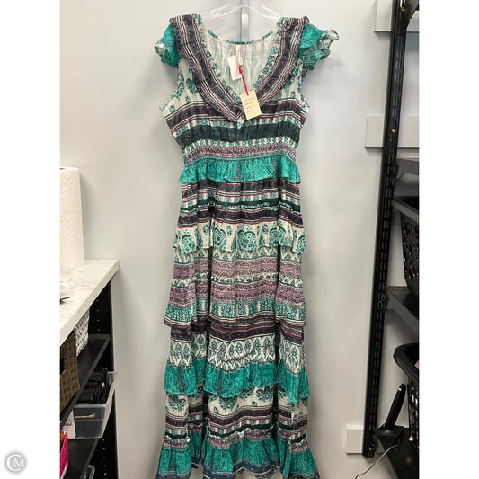 Dress Casual Maxi By Clothes Mentor In Multi-colored, Size: M