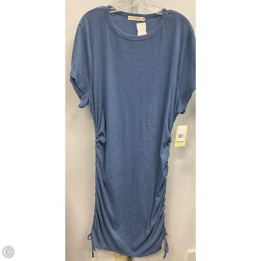 Dress Casual Midi By Clothes Mentor In Blue, Size: 3x