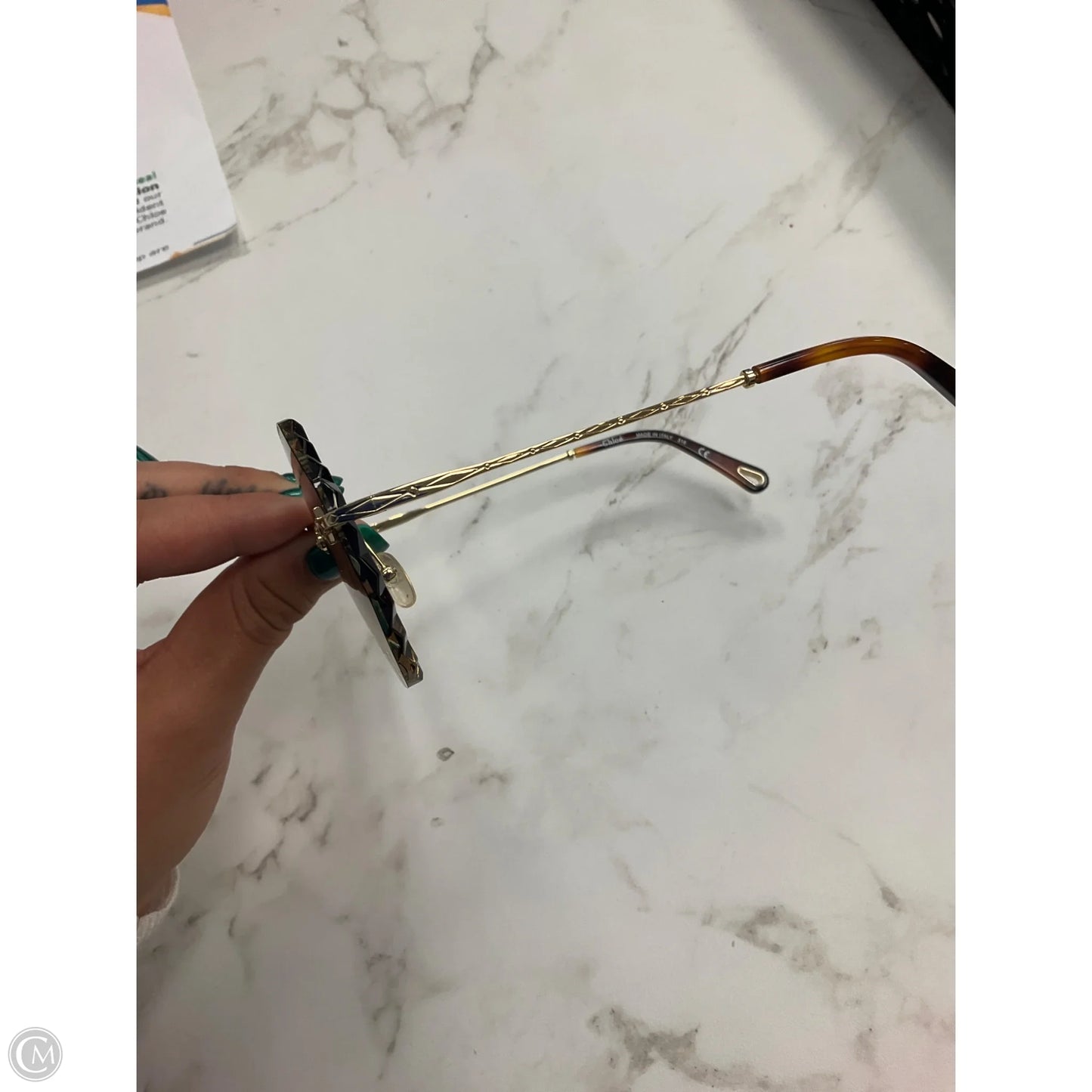 Sunglasses Luxury Designer By Chloe