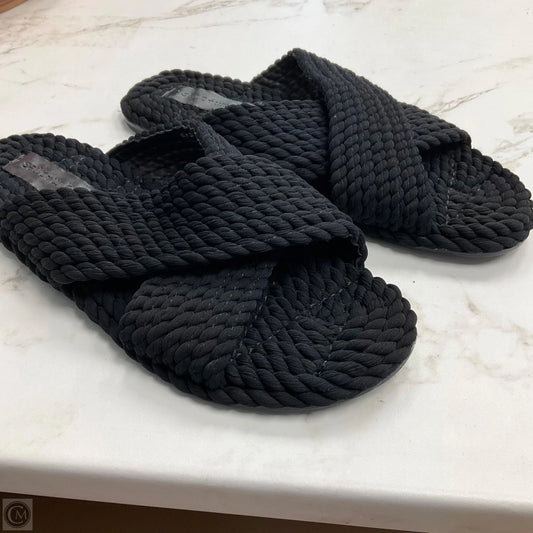 Sandals Flats By Cmc In Black, Size: 8
