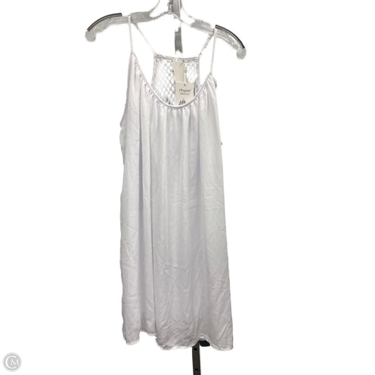 Swimwear Cover-up By Clothes Mentor In White, Size: Xl