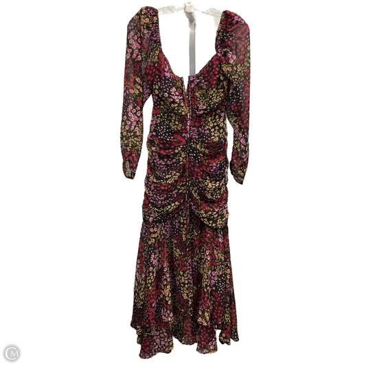 Dress Casual Maxi By Astr The Label In Floral Print, Size: S