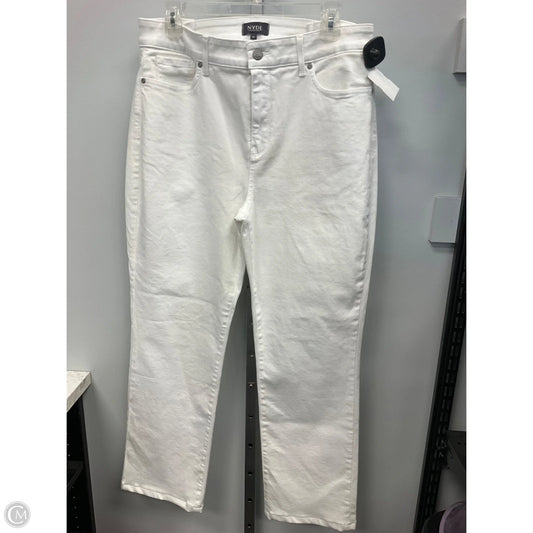 Jeans Wide Leg By Not Your Daughters Jeans In Cream, Size: 14