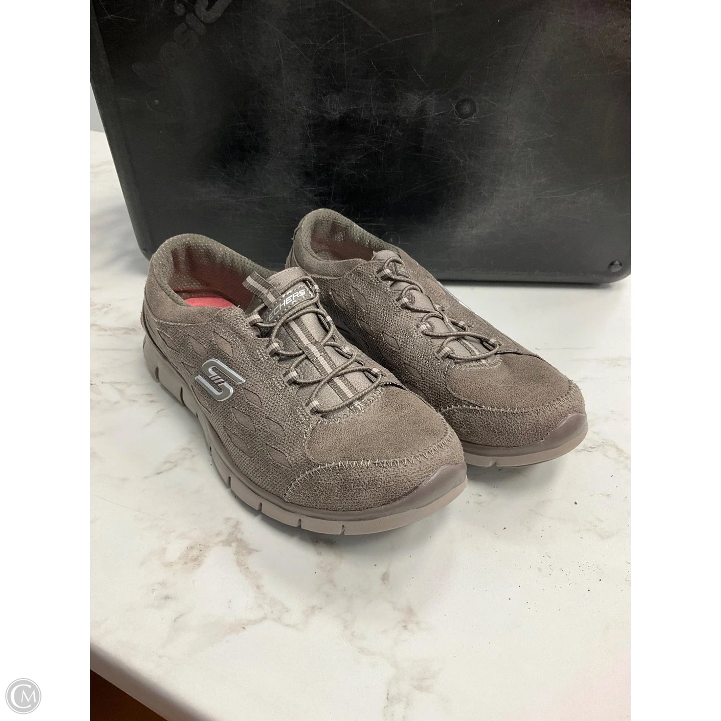 Shoes Athletic By Skechers In Brown, Size: 9