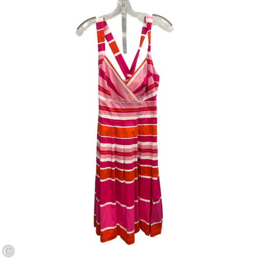 Dress Casual Midi By Dana Buchman In Pink, Size: 8