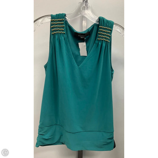 Top Sleeveless By White House Black Market In Green, Size: Xs