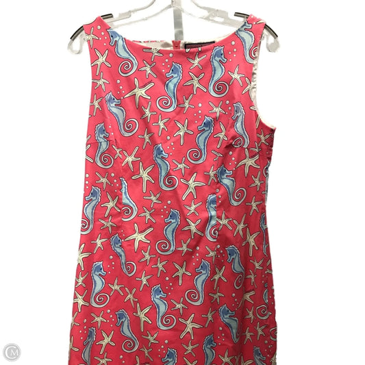Dress Casual Short By Vineyard Vines In Pink, Size: 6