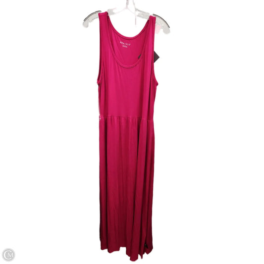 Dress Casual Maxi By Ava & Viv In Pink, Size: 1x