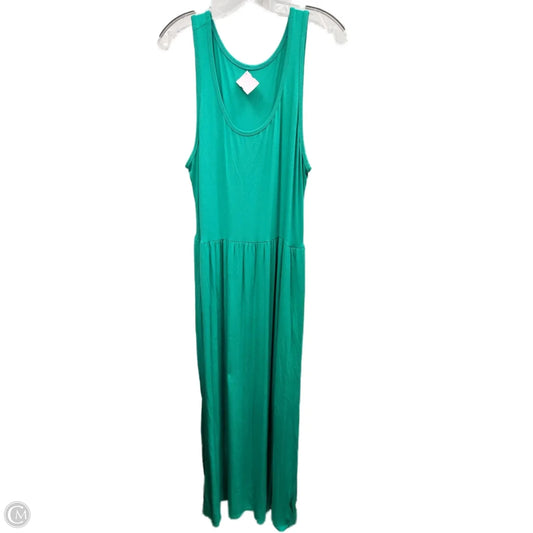 Dress Casual Maxi By Ava & Viv In Green, Size: 1x
