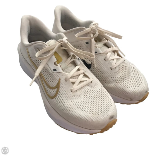 Shoes Athletic By Nike In Cream, Size: 8