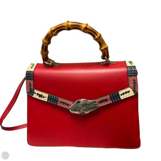 Handbag Luxury Designer By Gucci, Size: Large